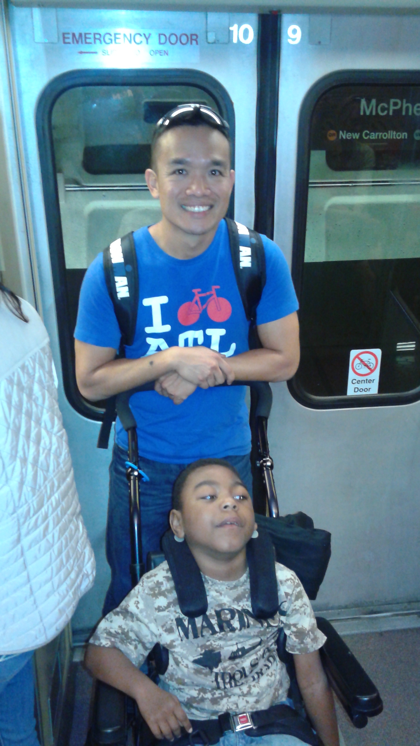 Kevin & Noah take D.C. 1 Metro @ at time!
