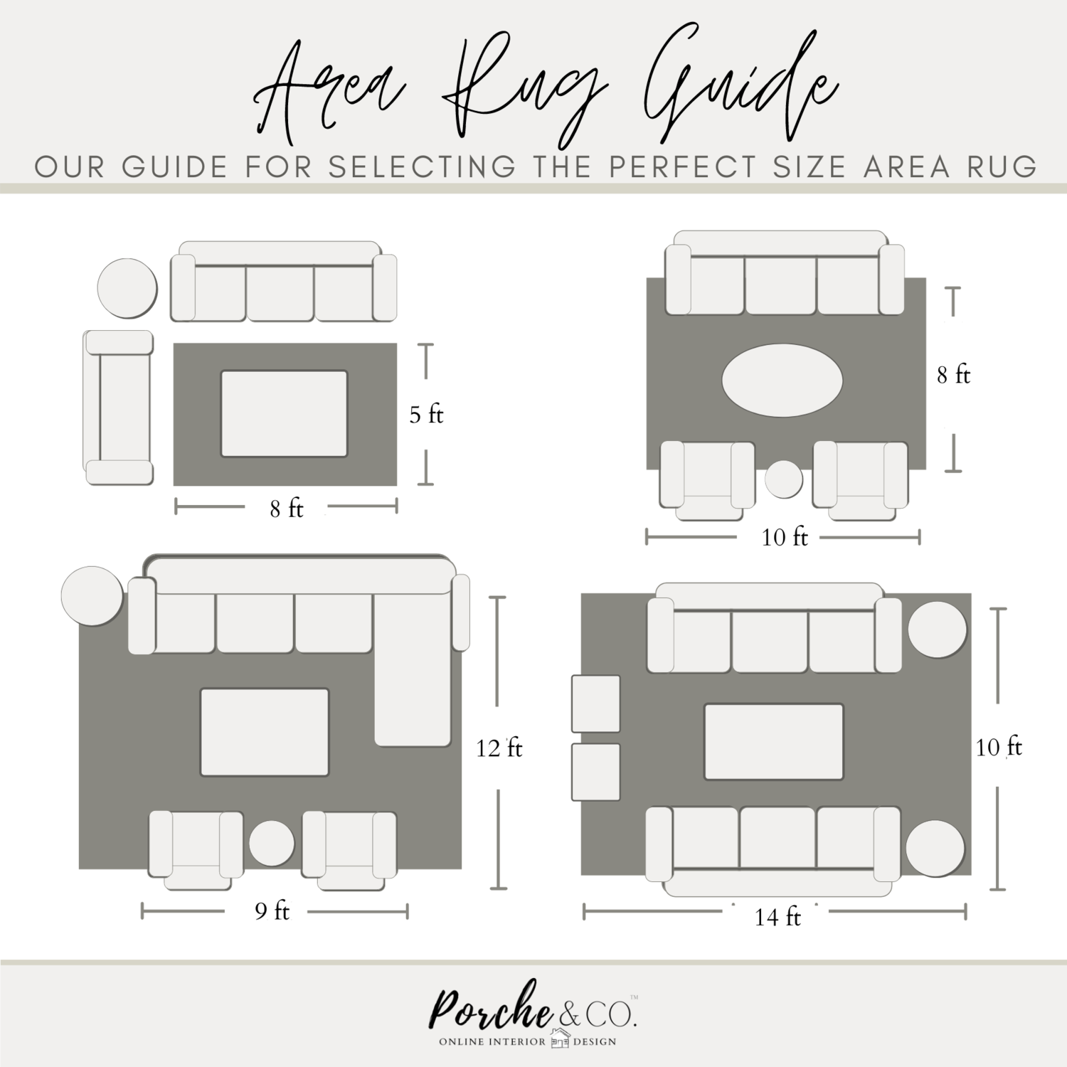 Porche Picks:: Picking the Perfect Rug for Your Space — Porche & Co.