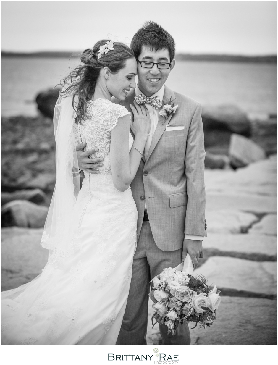 Lighthouse wedding by Samoset Resort Wedding Photographer, Brittany Rae Photography