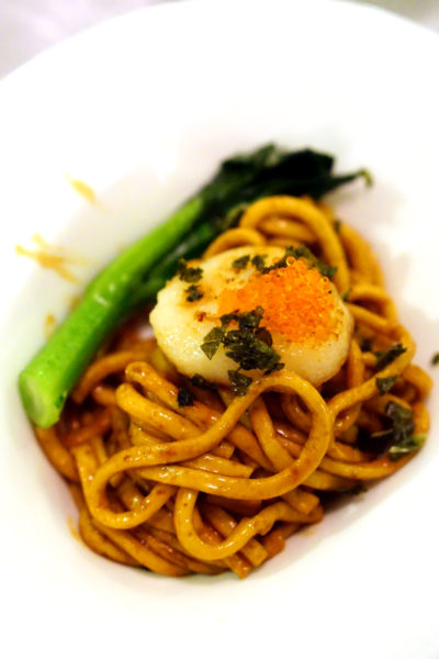 Crystal Jade Prestige at Marina Bay Financial Centre - Pan-fried Minced Fish Noodle with Scallop