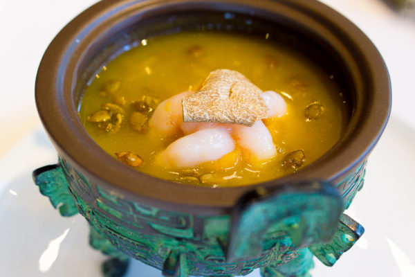 Exclusive Niigata City Set Menu at Tong Le Private Dining - Nanban Ebi Pumpkin Soup