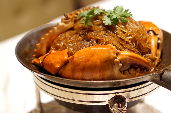 Tao Seafood - Asia Square - Pot Roasted Crab with Glass Noodle