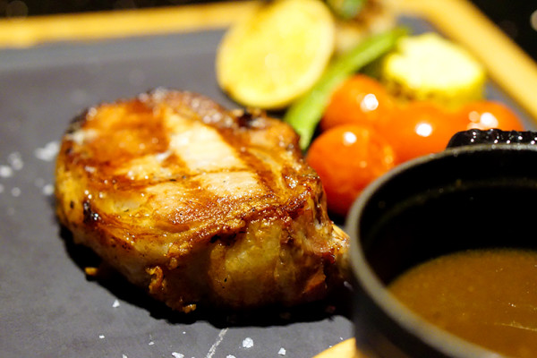 European restaurant Ash & Elm - InterContinental Singapore - Slow-Grilled Spanish Iberico Pork Chop