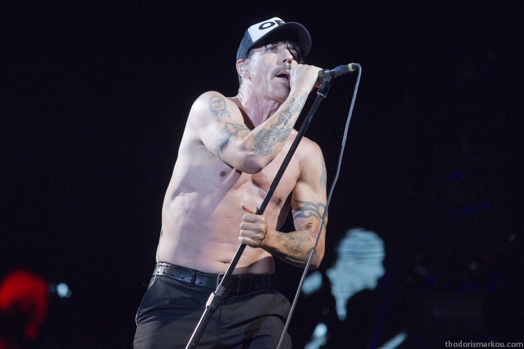 red hot chili peppers - anthony kiedis