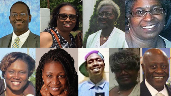 The Nine People Killed in Charleston. Credit to WSB-TV