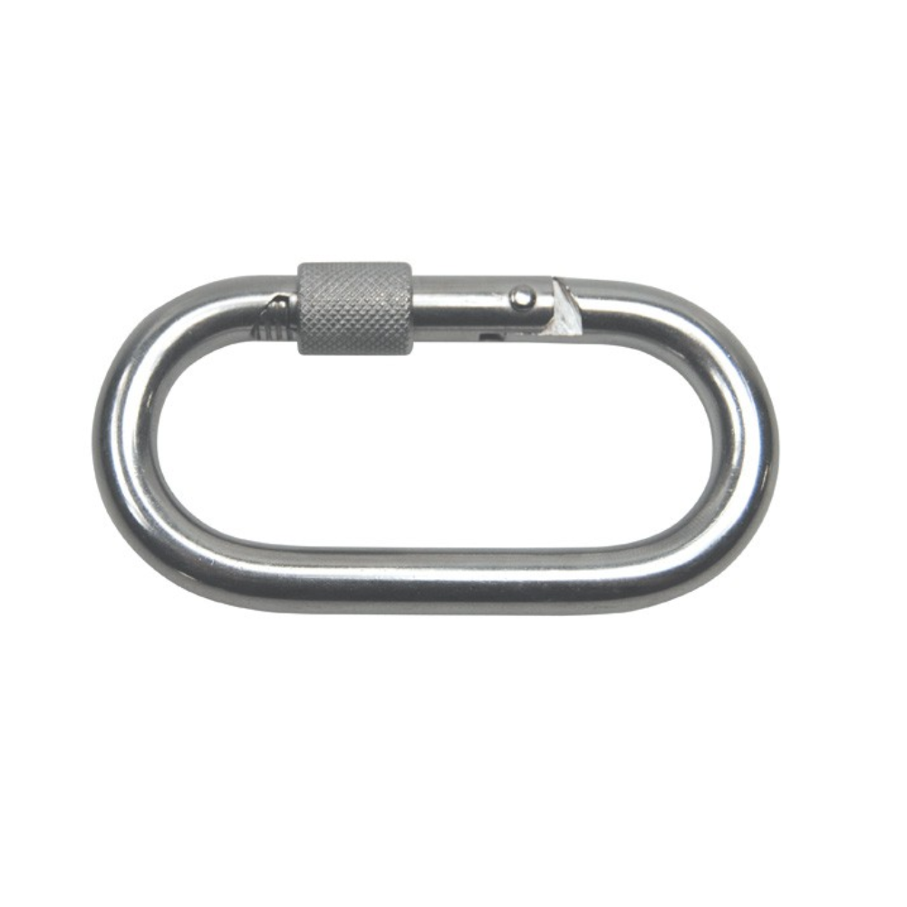 STAINLESS STEEL OVAL SNAP HOOK WITH SCREW NUT AISI316 — Kerr Unit Inc