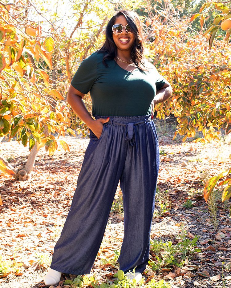 Dianne Pants - Chambray Collection