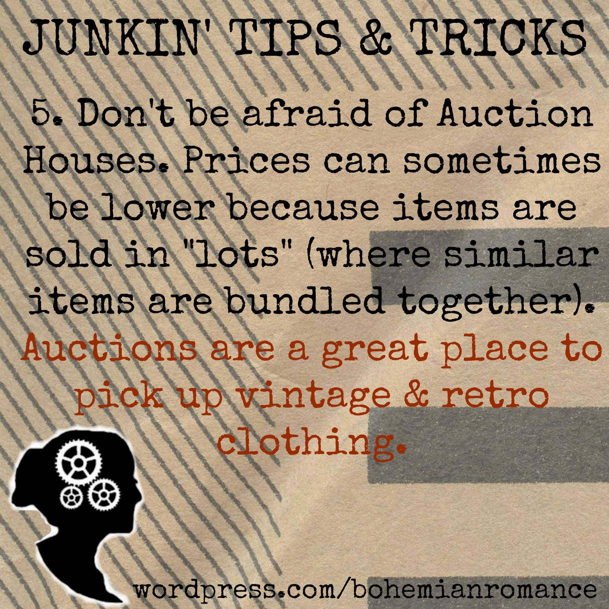 Junkin Tips 5