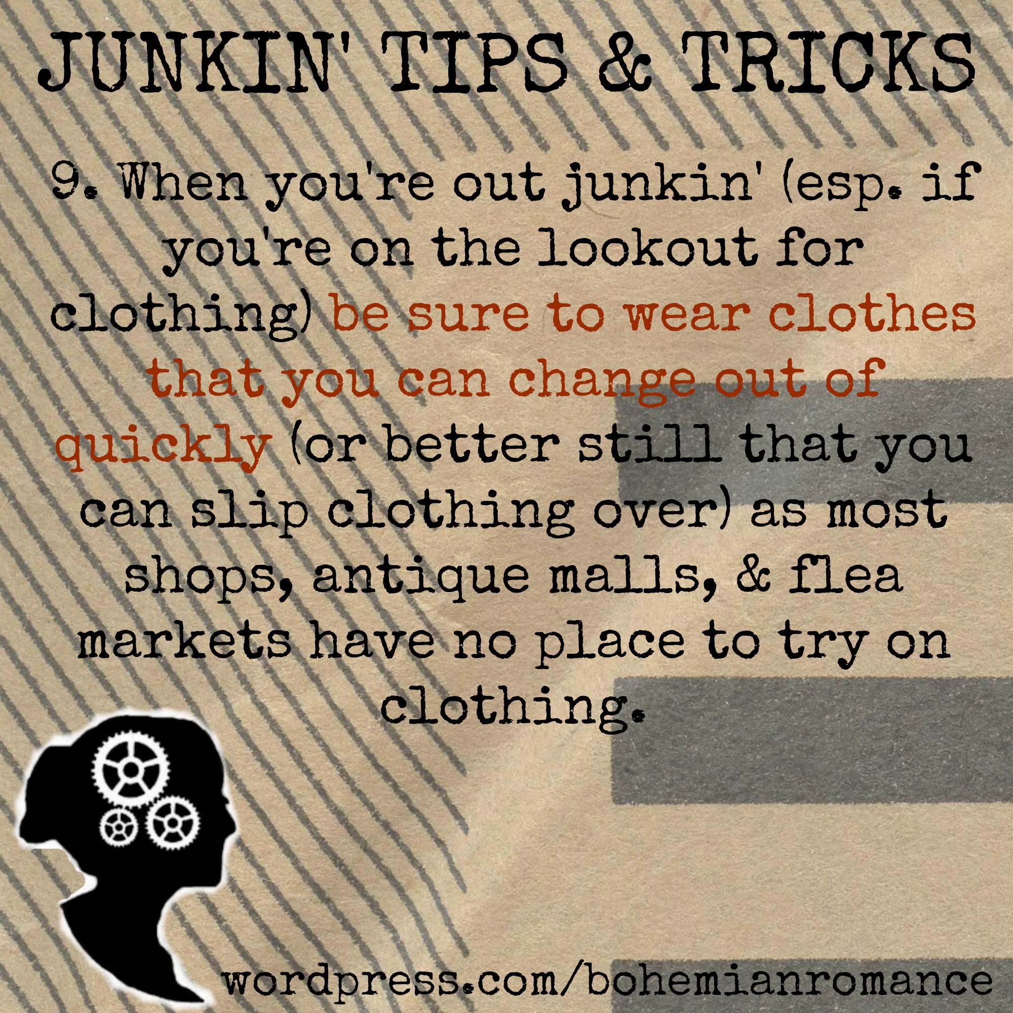 Junkin Tips 9