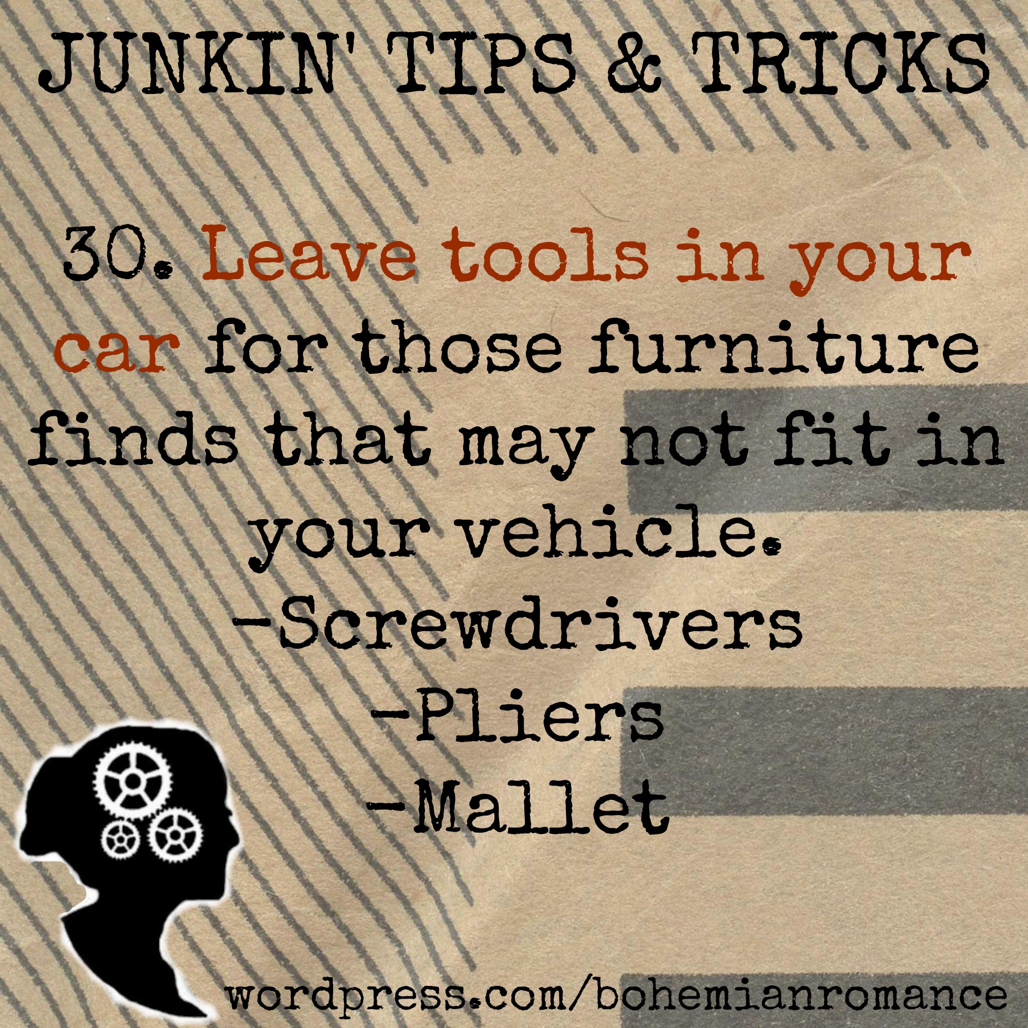 Junkin Tips 30