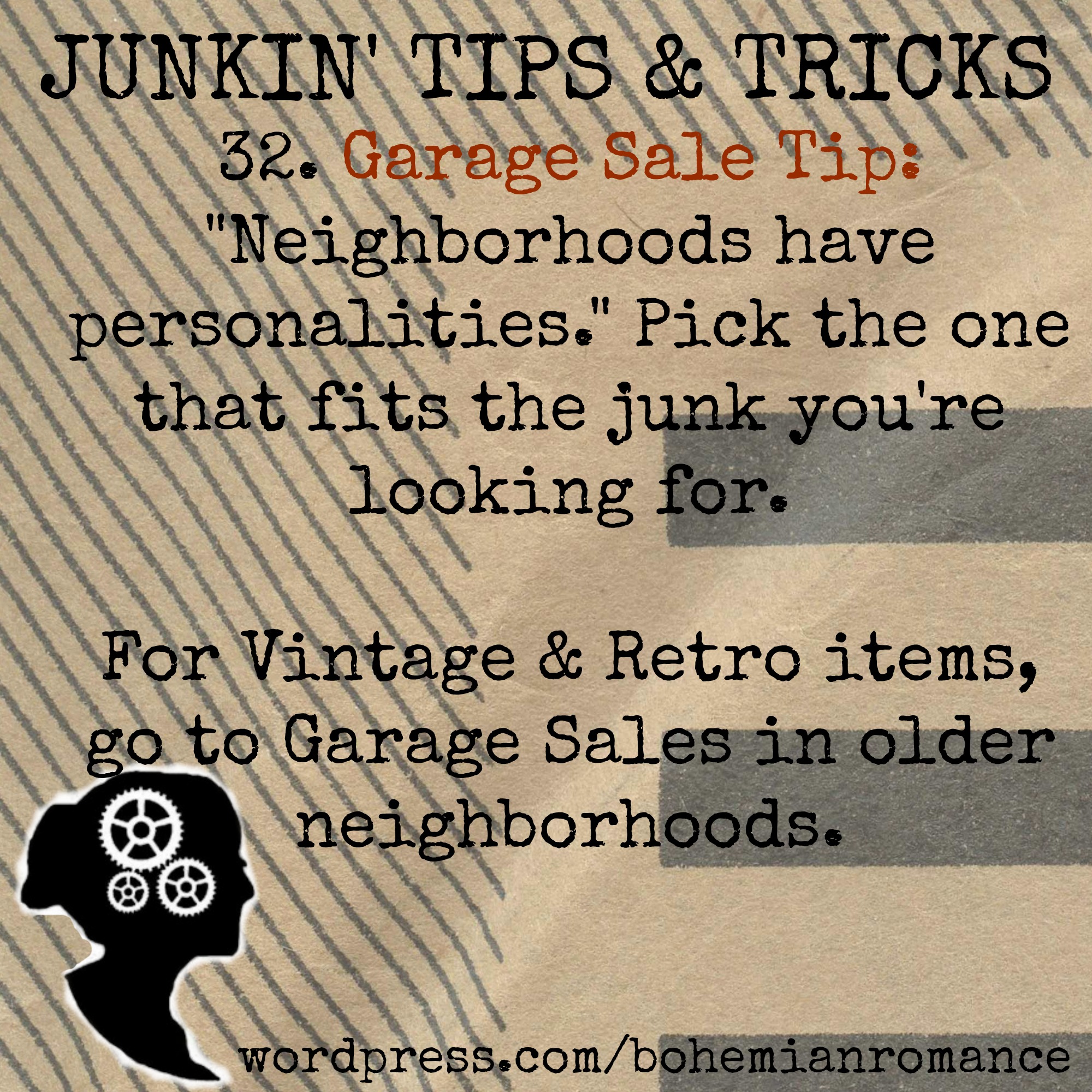 Junkin Tips 32