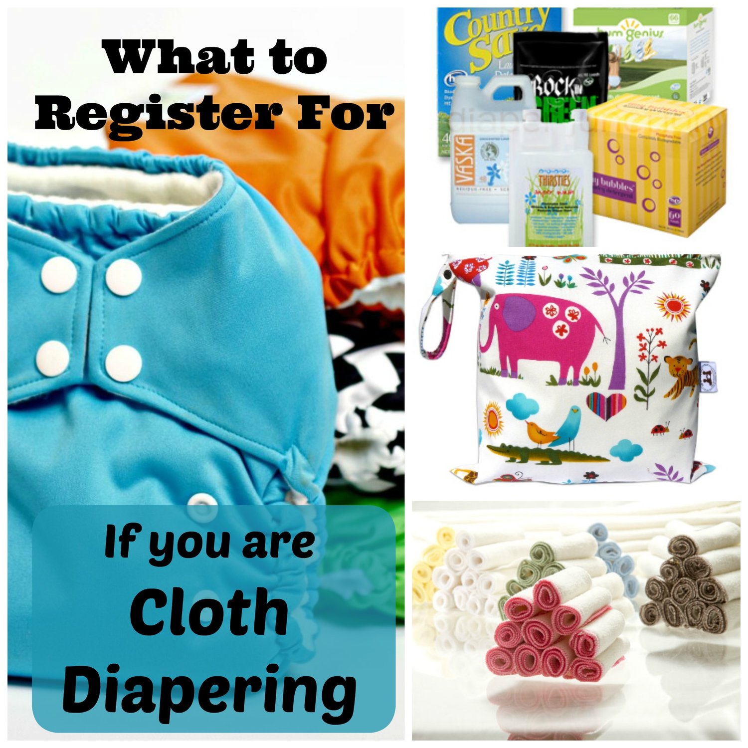 Cloth Diaper Absorbency List - Cloth Diaper Podcast