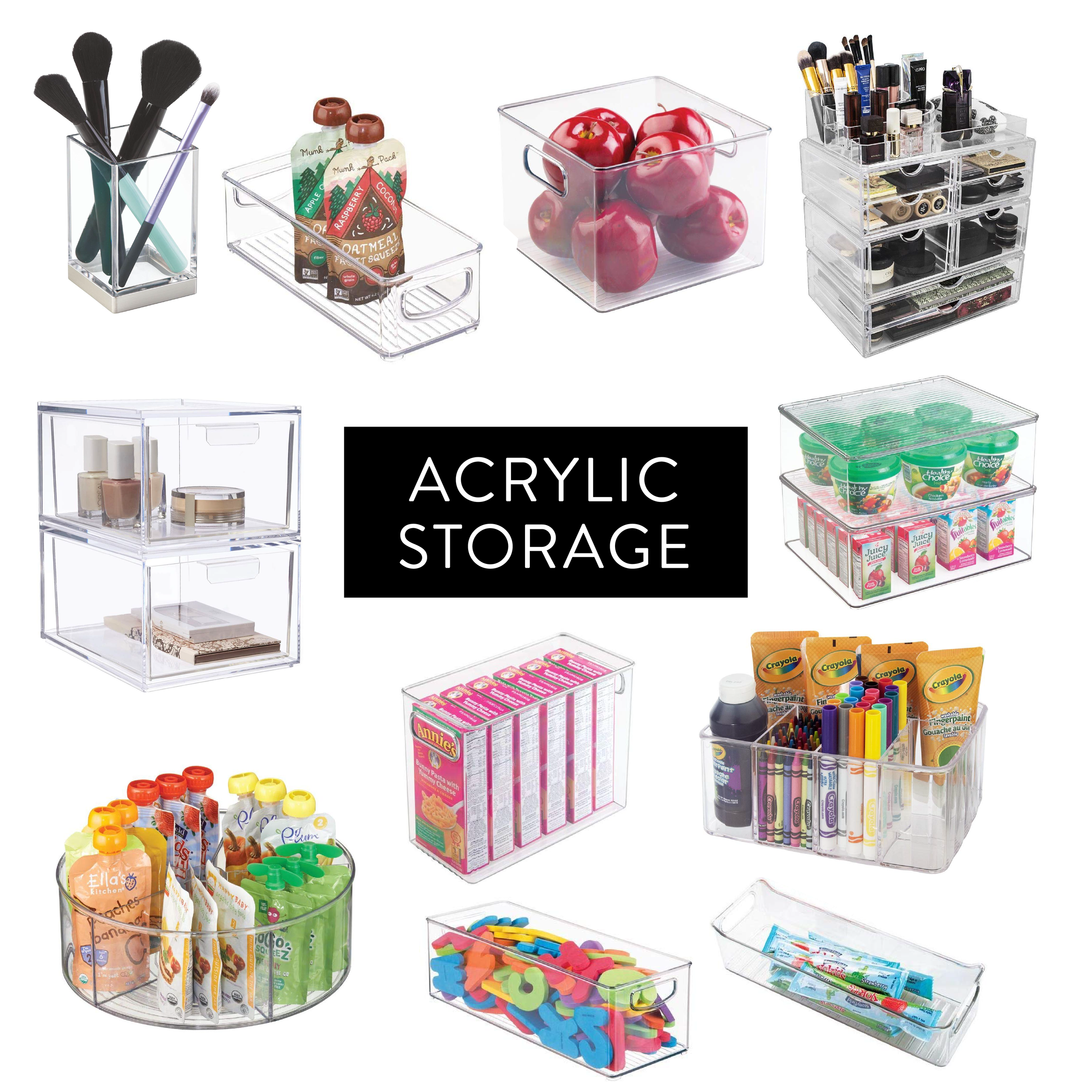 acrylic toy storage