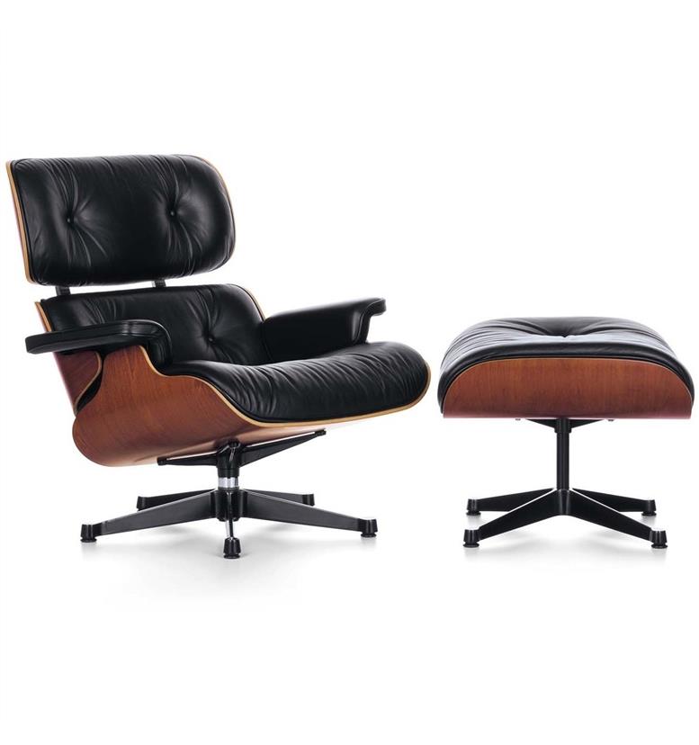 Vitra Lounge Chair and Ottoman by Charles & Ray Eames reproduction furniture