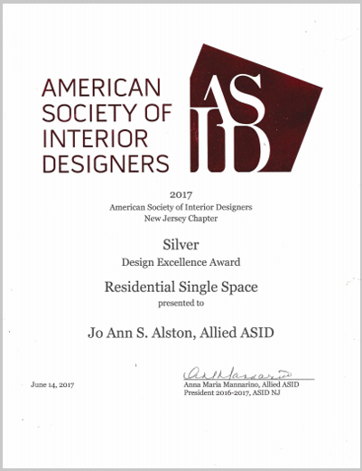 American Society Of Interior Designers Silver Design