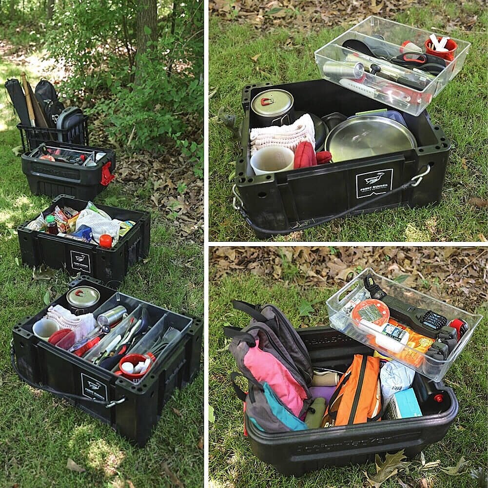 For Camping Outside Activity MINIMAL WORKS Folding Storage Box DIY Design