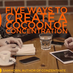 concentrate cocoon text image