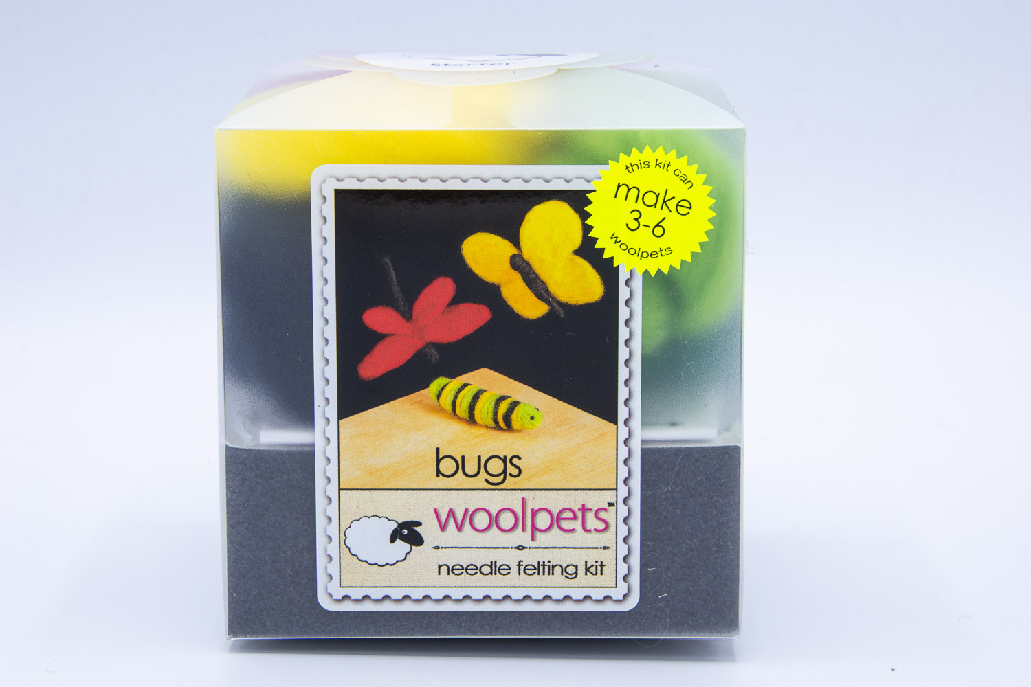 Woolpets Puppies Wool Needle Felting Craft Kit. Made in The USA.