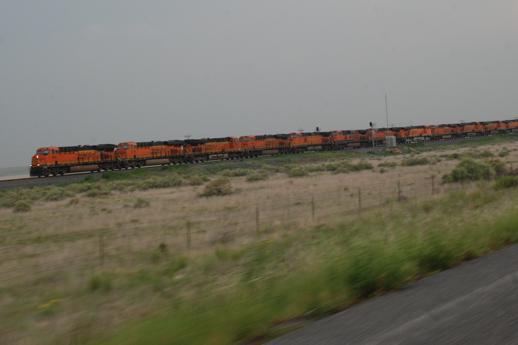 Train in central NM