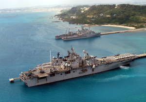 U.S. military base in Uruma, Okinawa