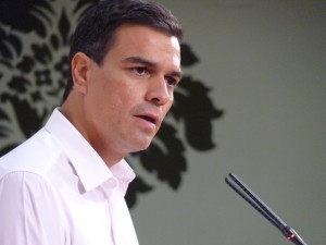 King Felipe VI has called on Pedro Sanchez, pictured, to form a new government in Spain.