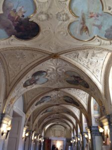 Interior of the Wallenstein Palace. Image: Garrett Hinck. 
