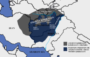Wikimedia Commons: Ancient Area of Khorasan: Afghanistan and Parts of Pakistan, Iran, and Central Asia.