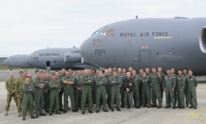 A contingent of RAF and USAF soldiers, such as that pictured above, will be part of a future NATO deployment to the Baltic. (Source: Wikimedia Commons)