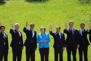 World Leaders at the 2015 G7Summit, Wikicommons