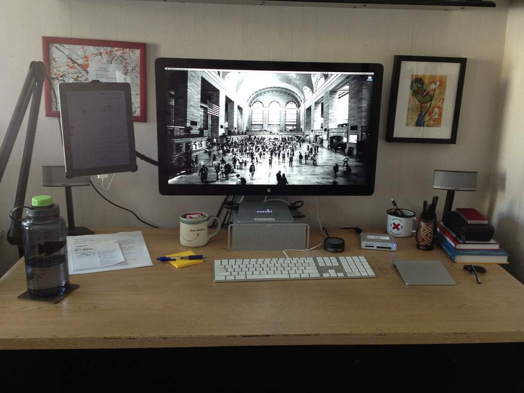 My Desk - 1-3-2013
