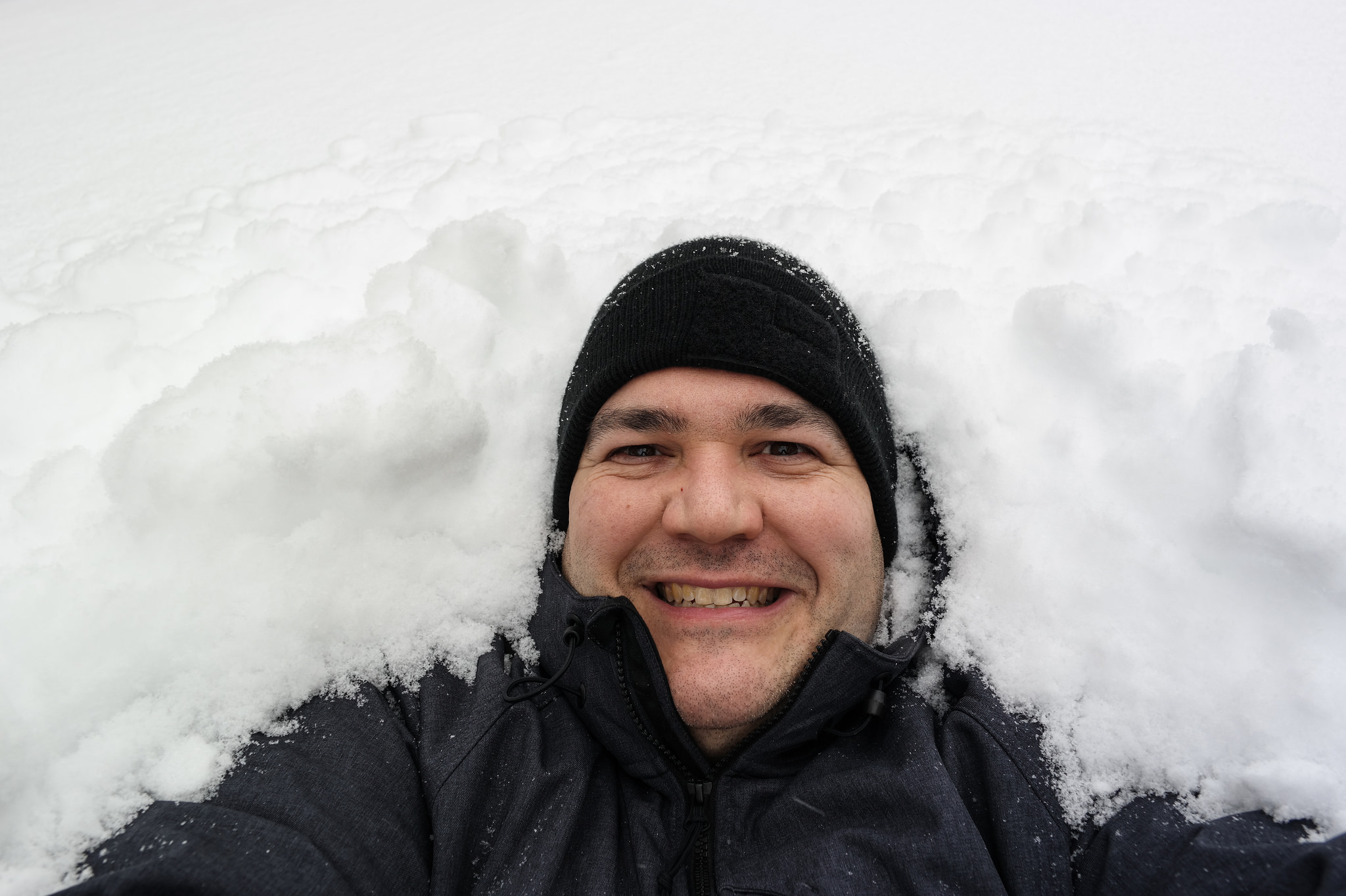 snowy-selfie