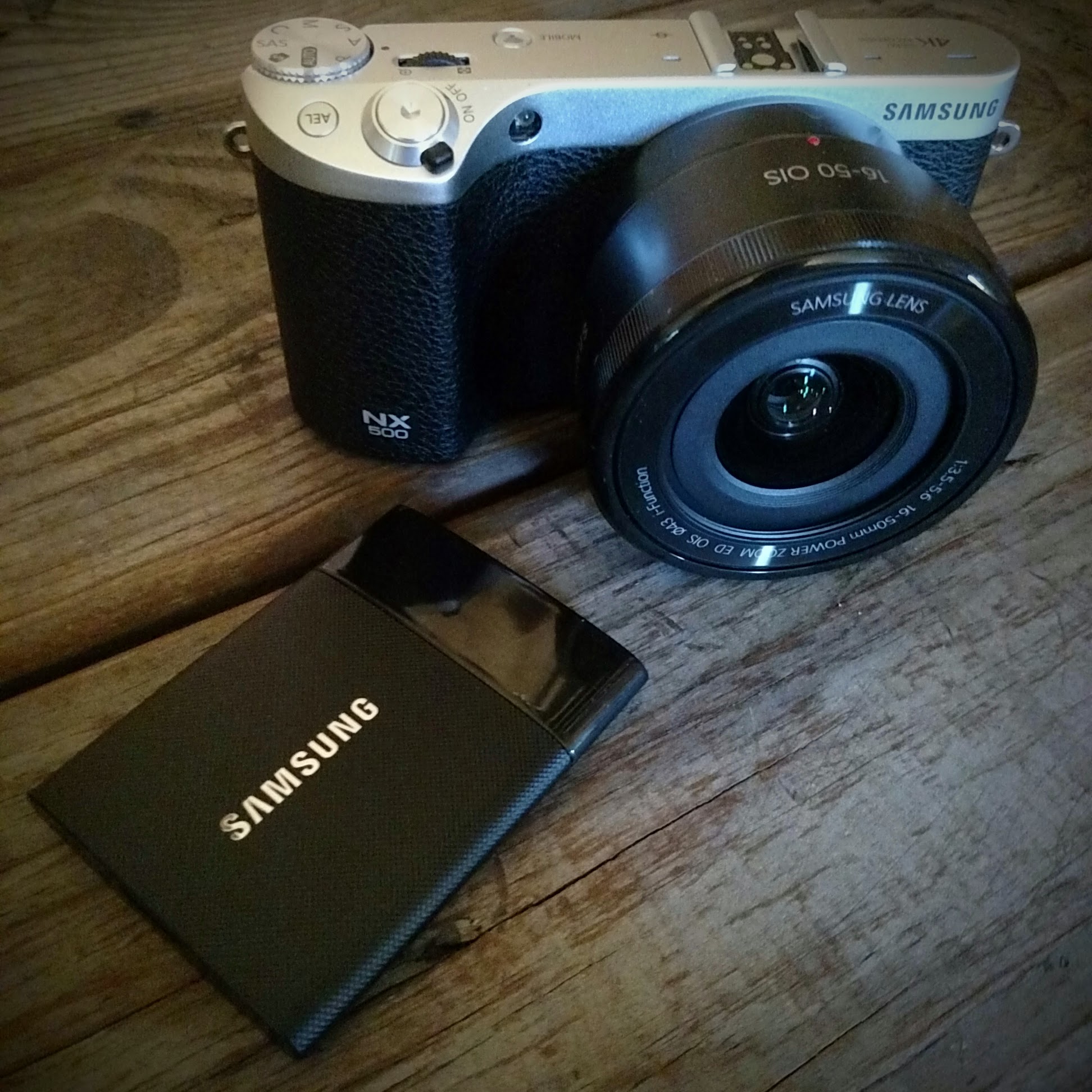 Samsung T1 and NX500