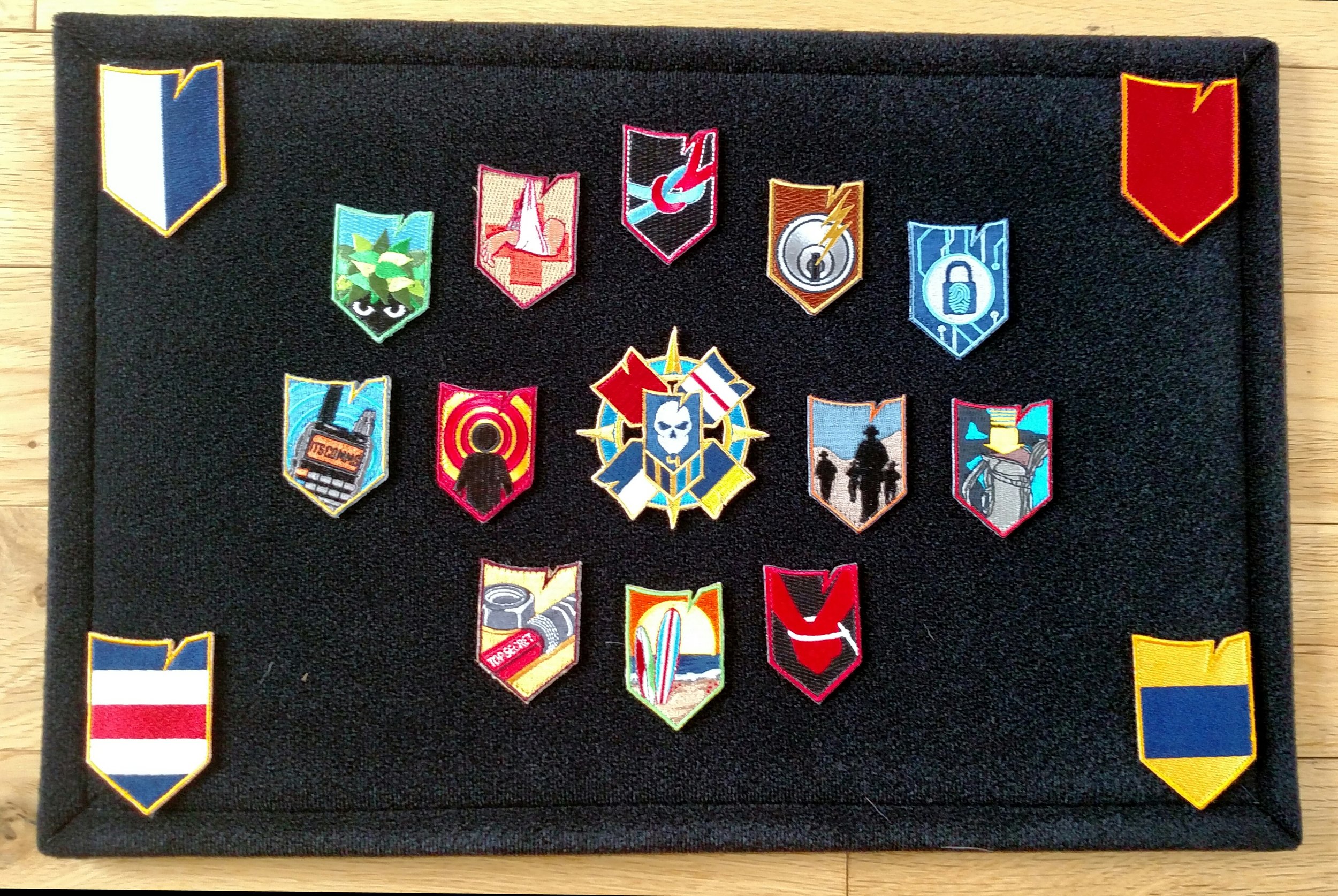 ITS MUSTER 4 PATCHES