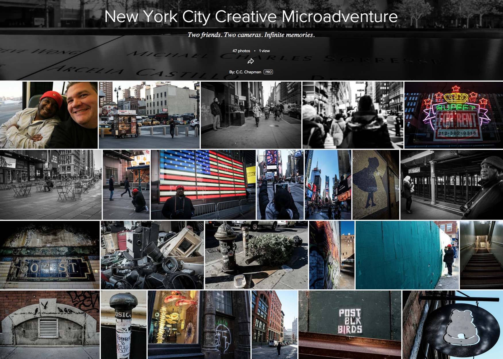 NYC Creative Microadventure Photos by C.C. Chapman