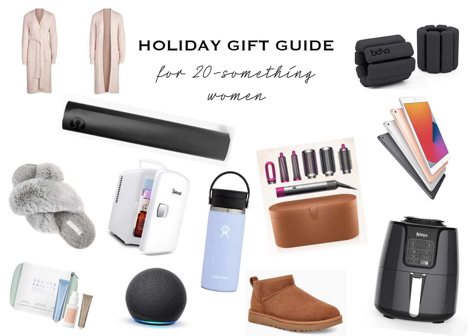 A comprehensive selection of gift ideas for women for the holiday season.  #ABlissfulNest #giftideas…