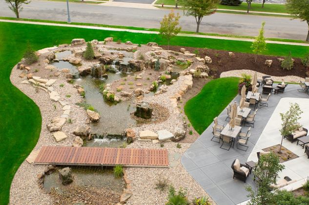 4 Beautiful Pond Ideas For Your Fitchburg Wi Backyard Landscape Design Cottage Grove Wi Patio Driveway Middleton Madison Wi Pond Waunakee Wi