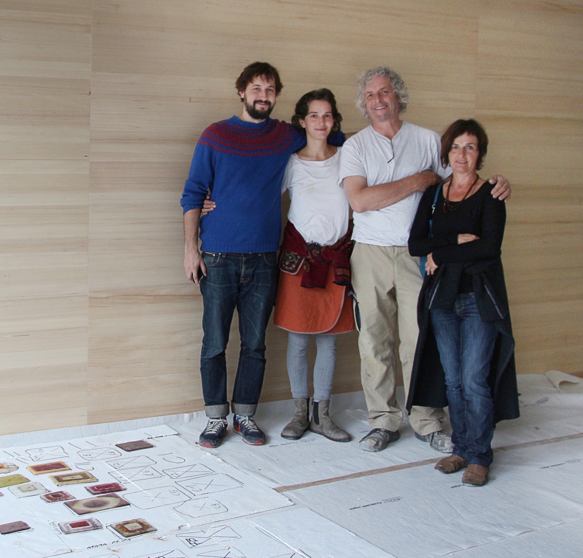Art runs in the family: Marta, Martin, Anna Pia, and Sebastian Rauch