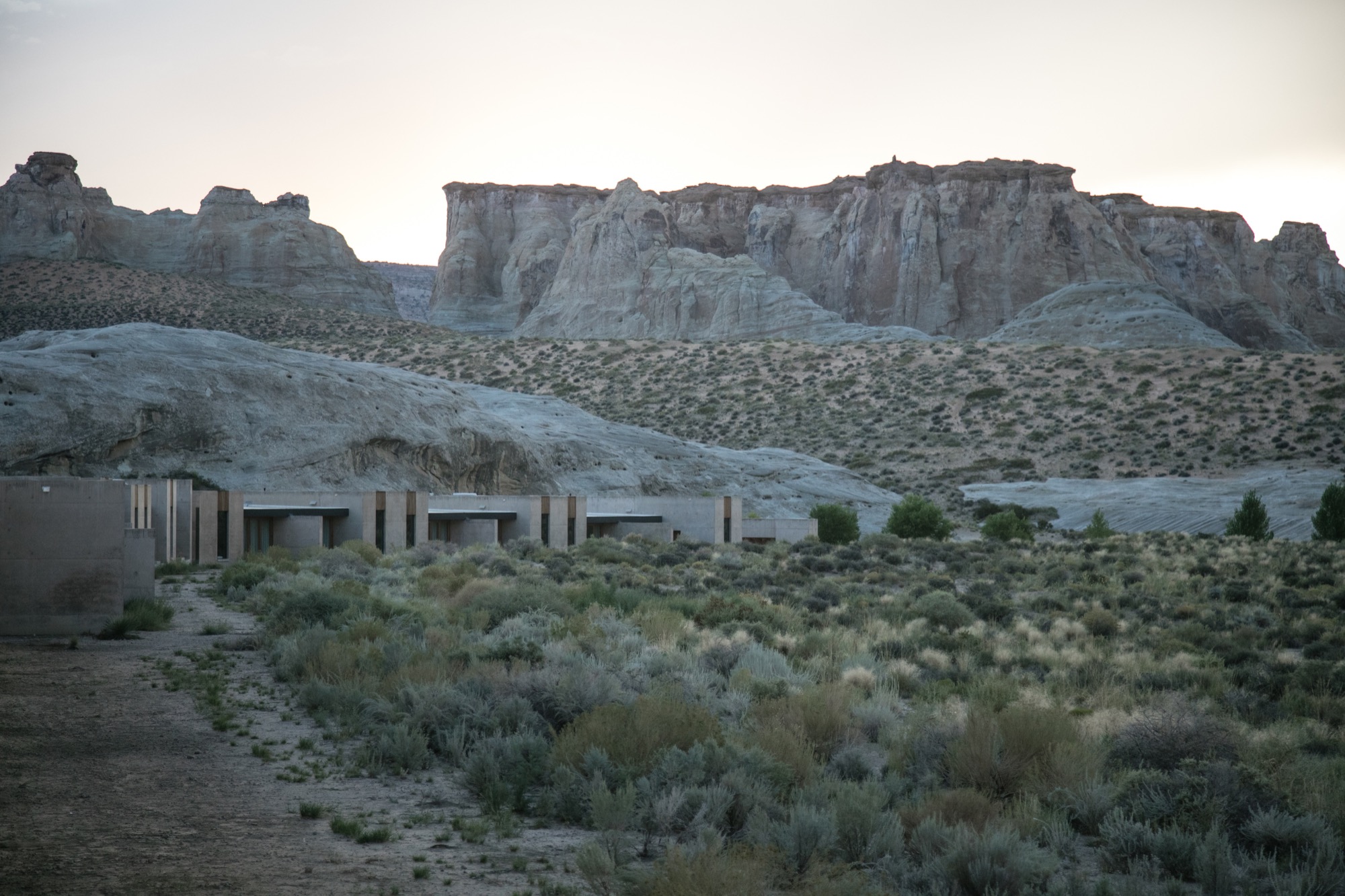 The Amangiri sits on 600 mostly wild acres / Photo by Jake Weisz