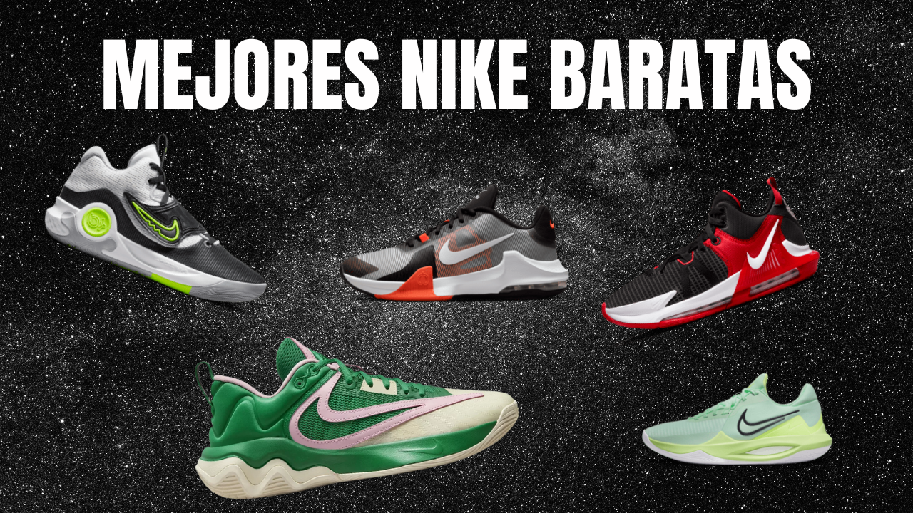 Las 5 mejores zapatillas de baloncesto NIKE BARATAS [2020] — Crónica  Suplente | Podcast Baloncesto - Zapatillas - Fantasy NBA