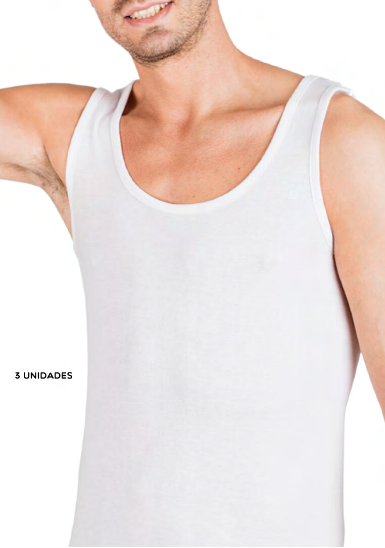 Camiseta Interior Tirantes Hombre Blanca, OM Hogar ® Tienda online de  telas, cortinas, complementos del hogar y moda.