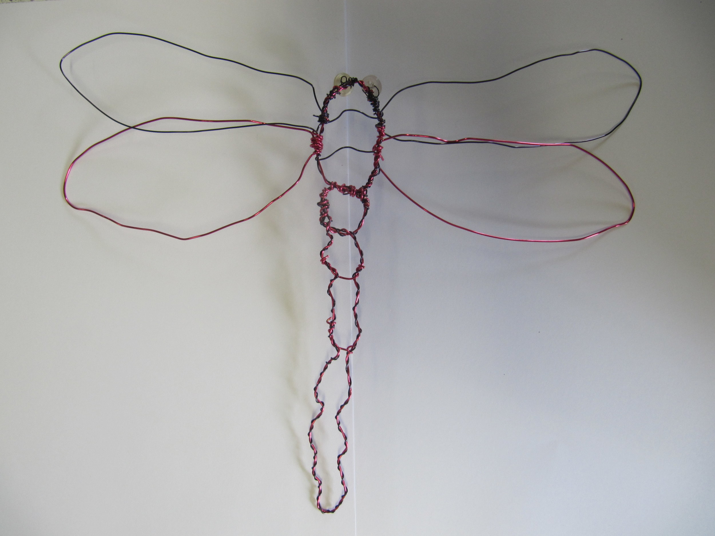 Wire Dragonfly by Yr 7 pupil - Bishops Wordsworth School 