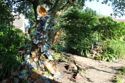 Sculpture in the garden - Somerset Open Studios