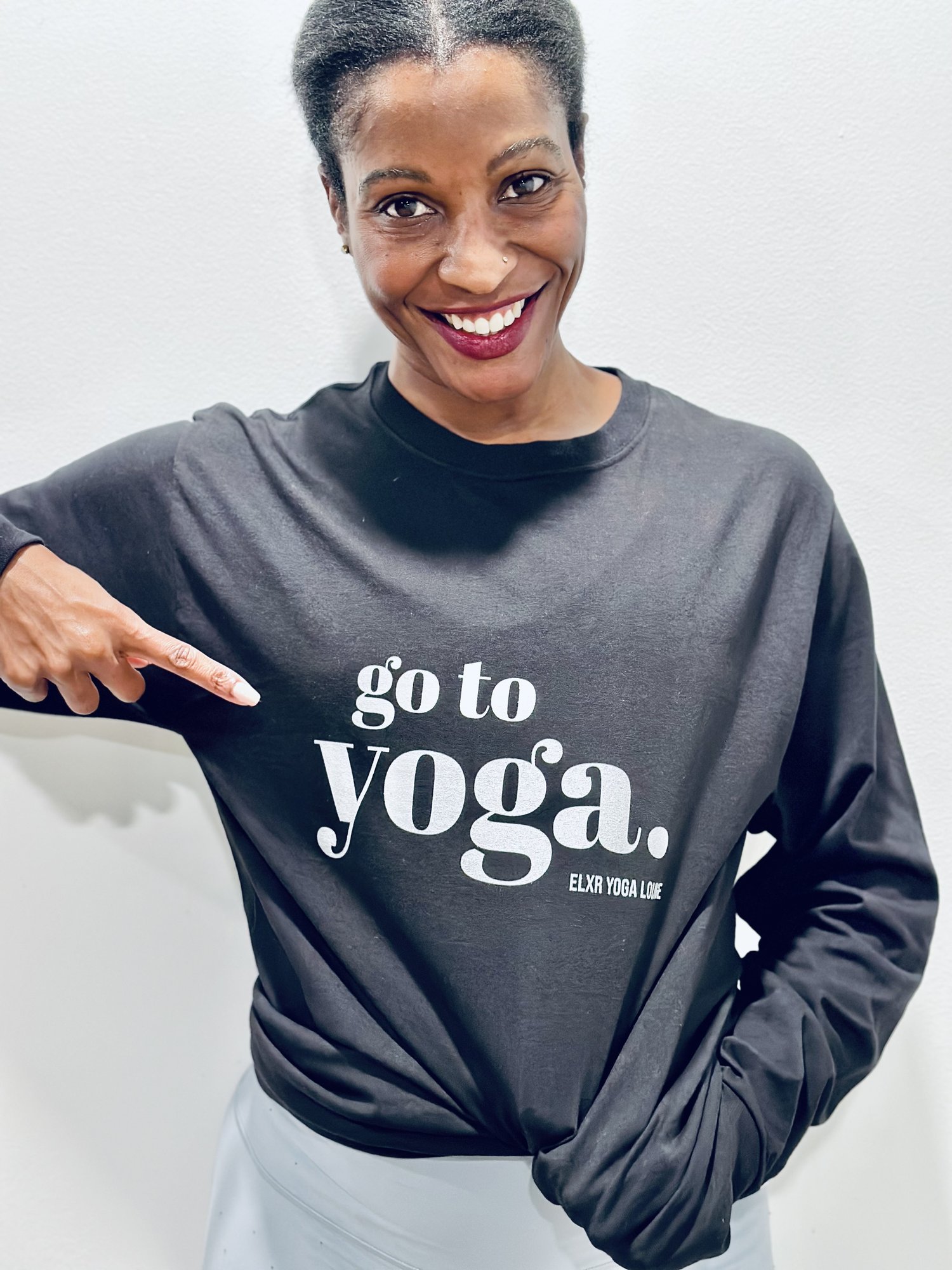 Go to Yoga Champion Brand Long Sleeve T shirt — EYL