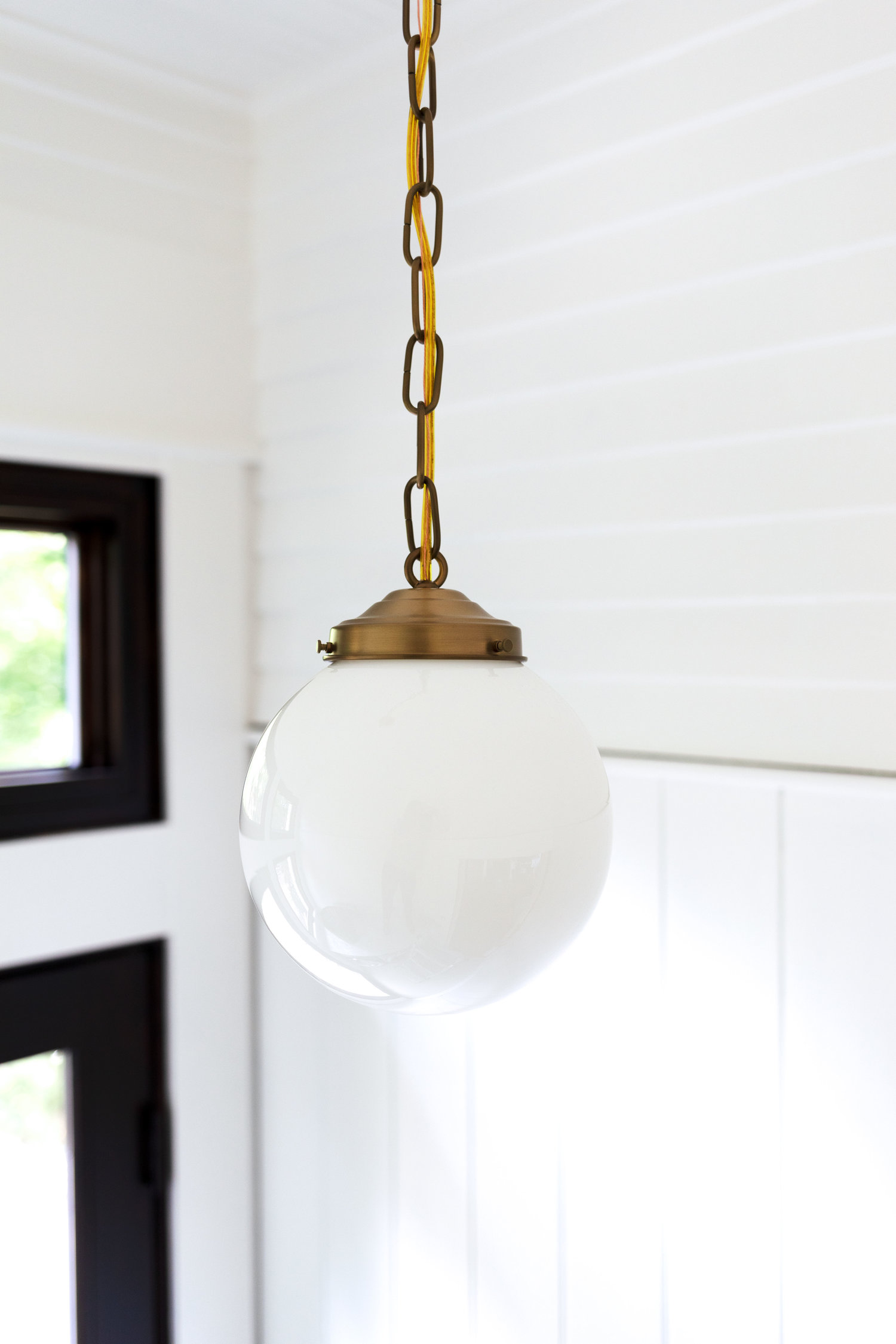 How to Center An Off-Center Ceiling Light (Without Moving the