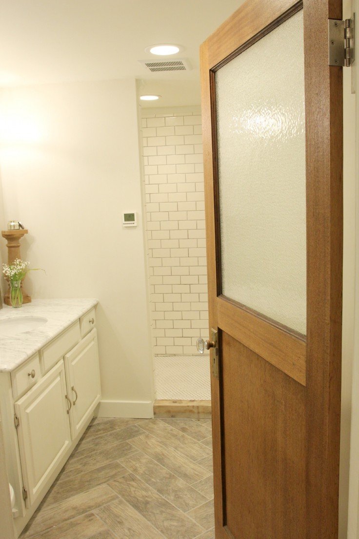 The Grit and Polish - bathroom remodel completion