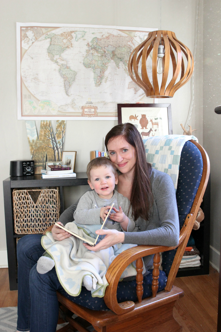 The Grit and Polish - Wilder's Nursery reading with Mama