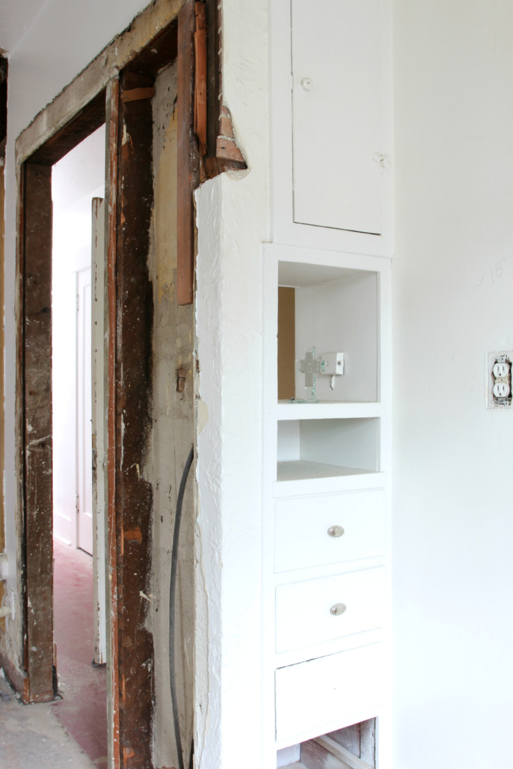 The Grit and Polish - Master Bath Cabinet