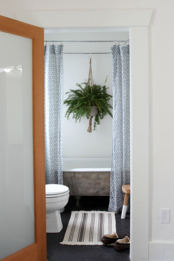 The Grit and Polish - Master Bathroom Renovation from door 2