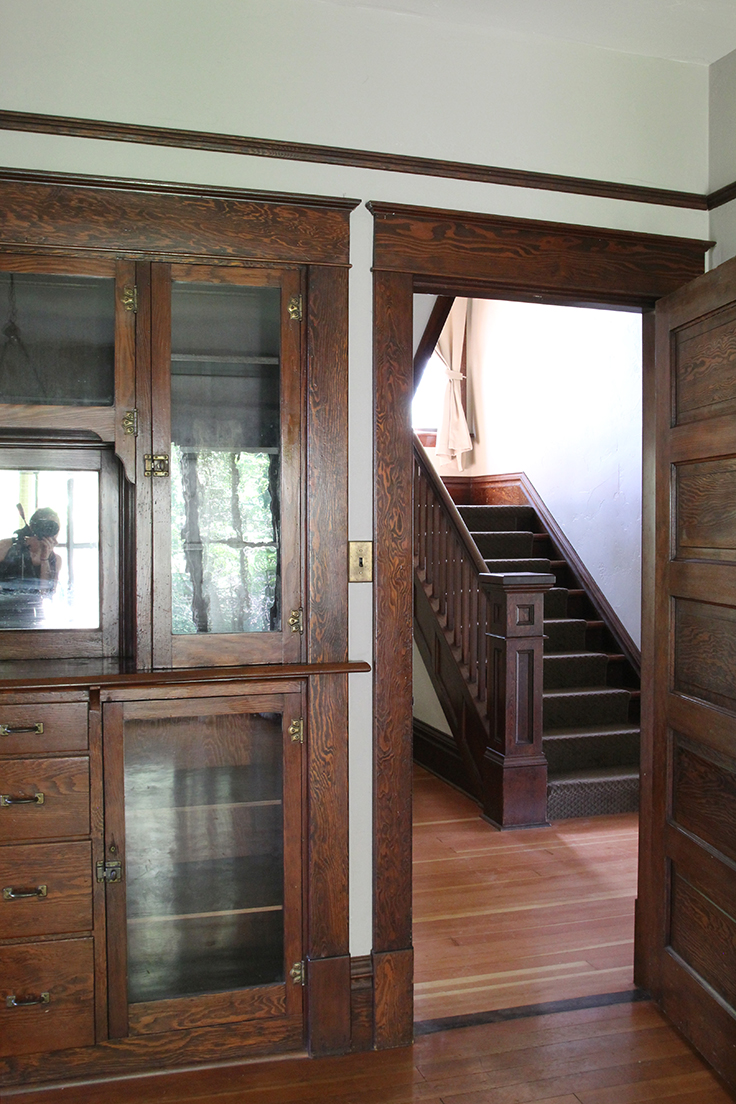 The Grit and Polish - Farmhouse Dining to Stairs 07-2016