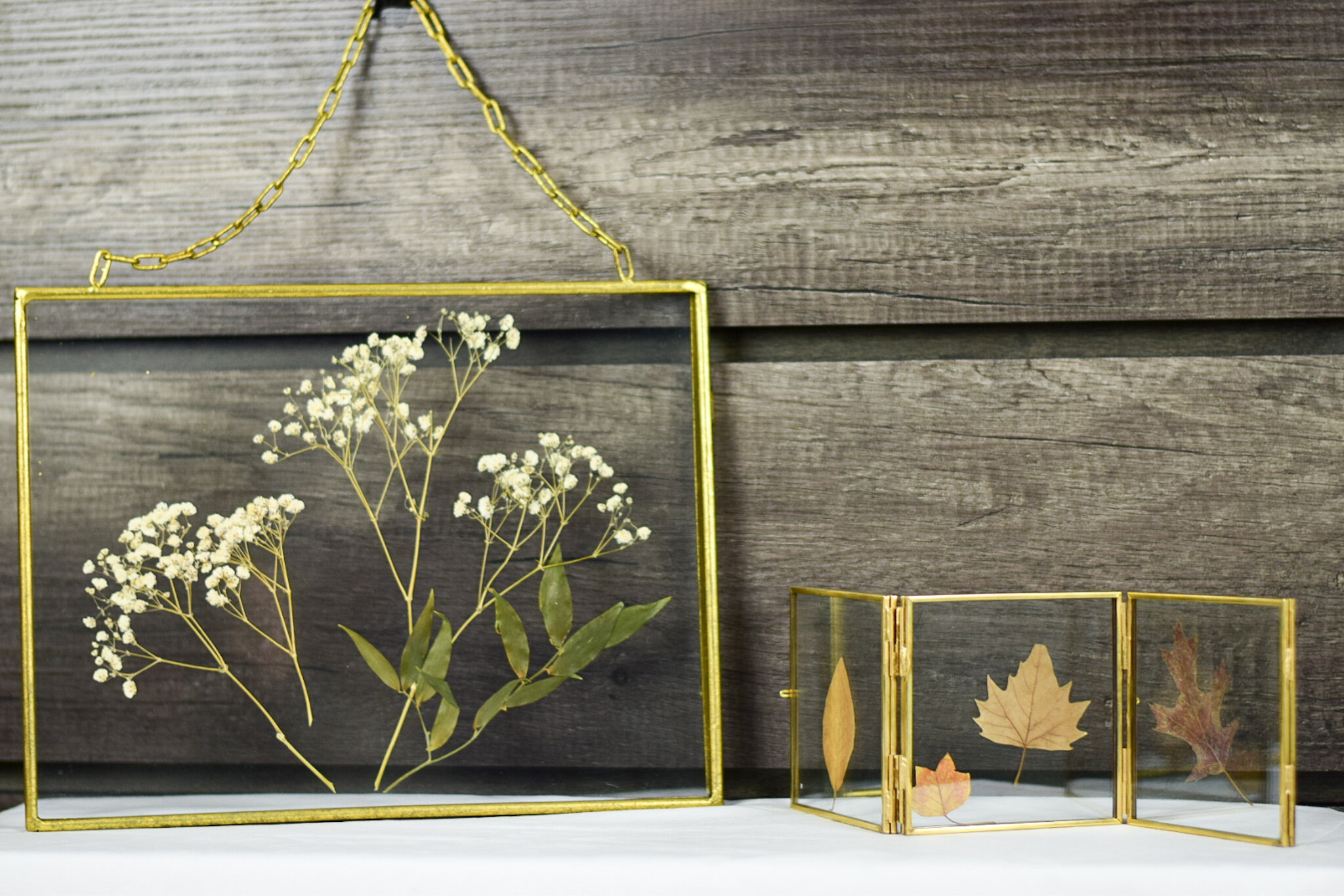 Simple DIY Pressed Flower Frame — Content by Kristyn